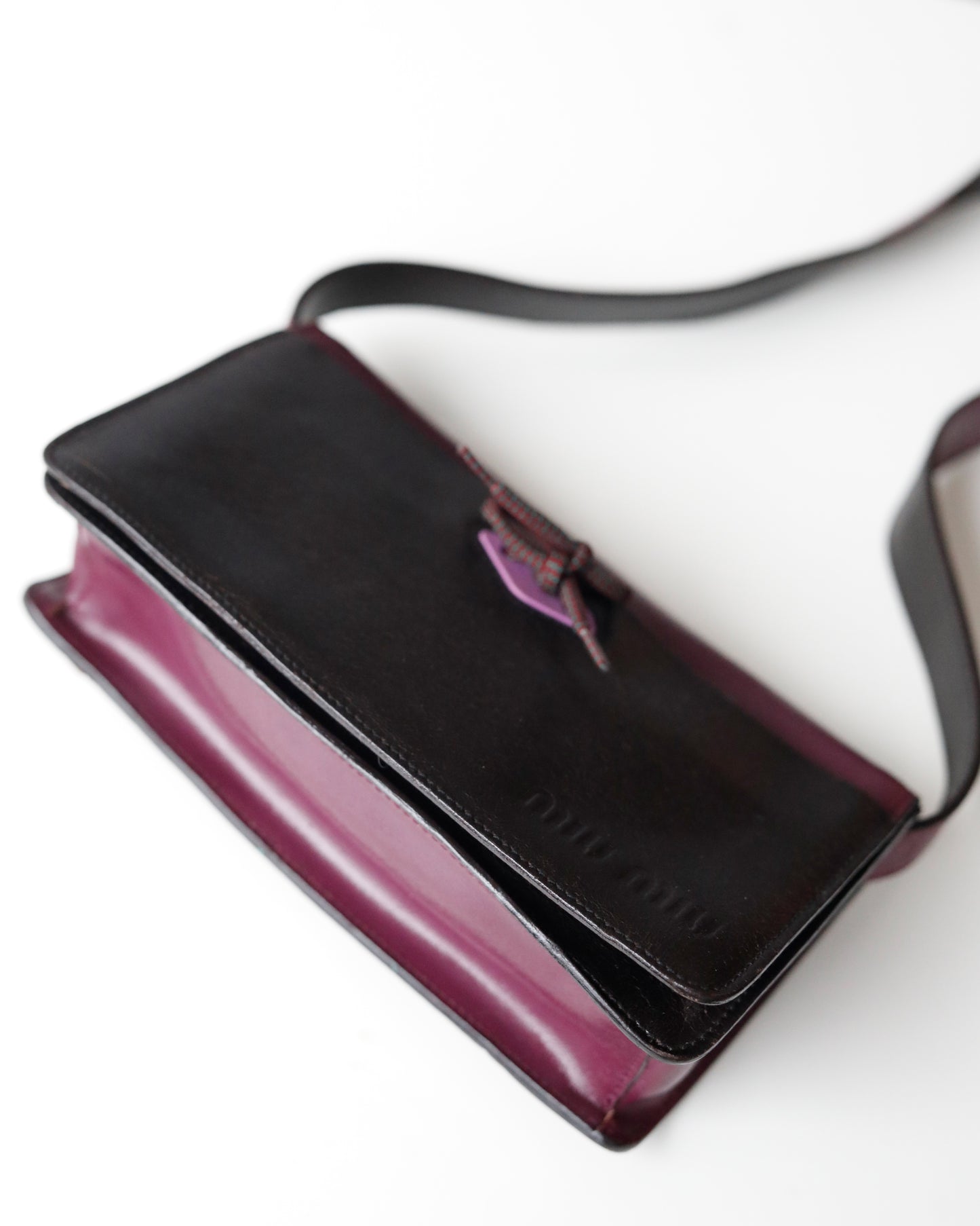 Miu Miu FW 1999 leather bag