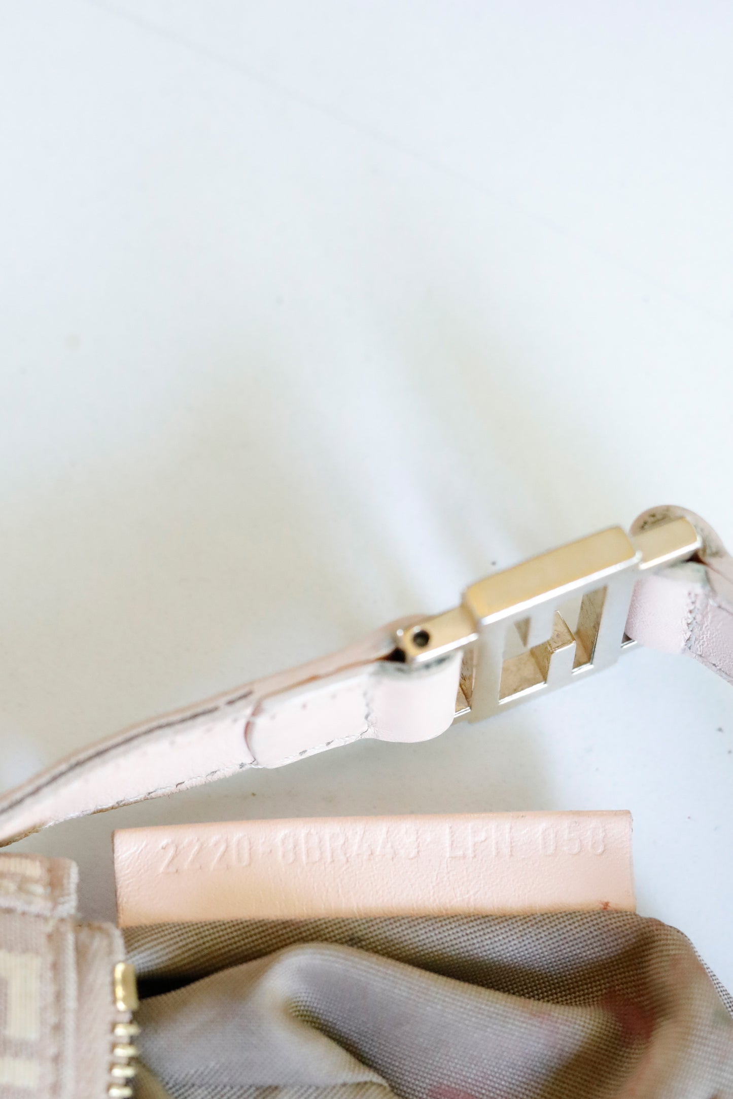 Vintage Fendi Zucca Mini Baguette