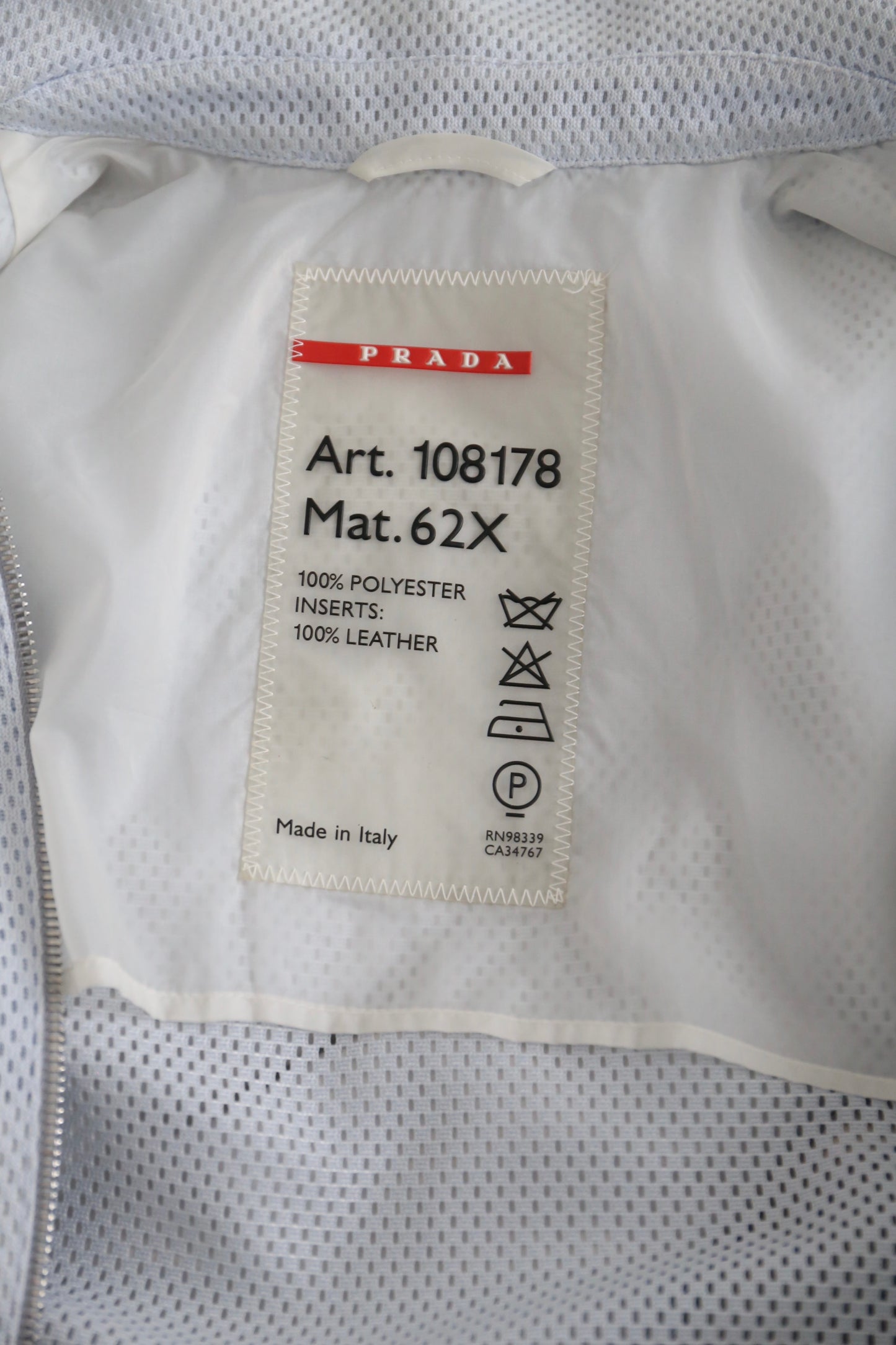 SS1999 Prada Mesh Jacket