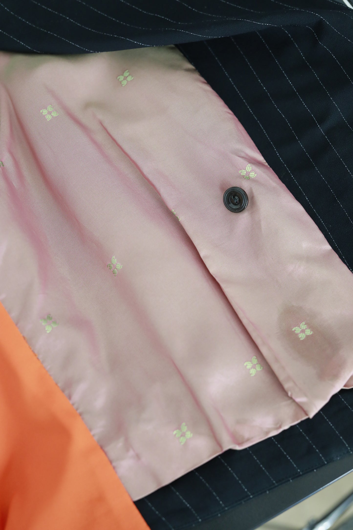 1990s Jean Paul Gaultier pinstripes vest