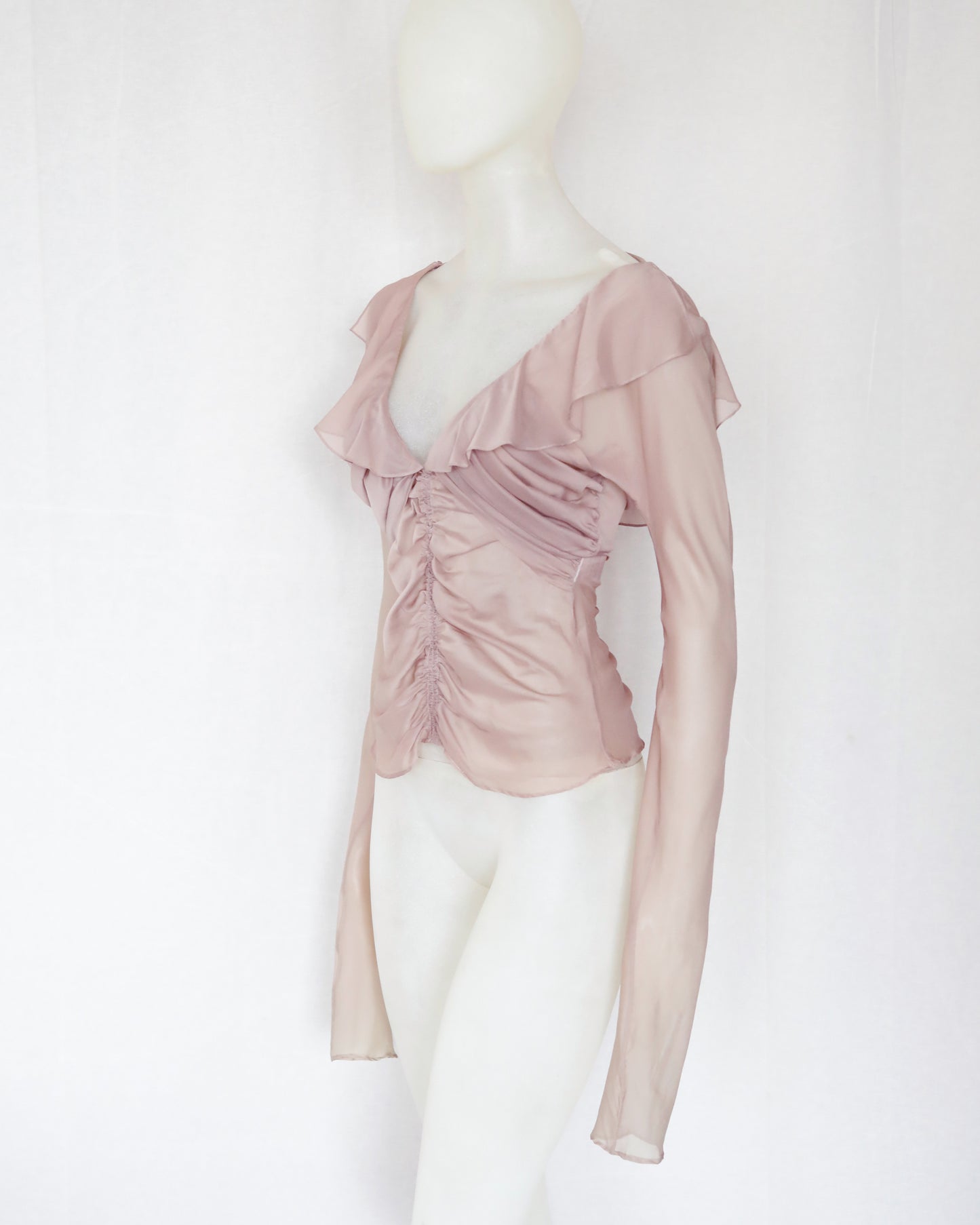 Fall 2003 Gucci by Tom Ford Silk Blouse