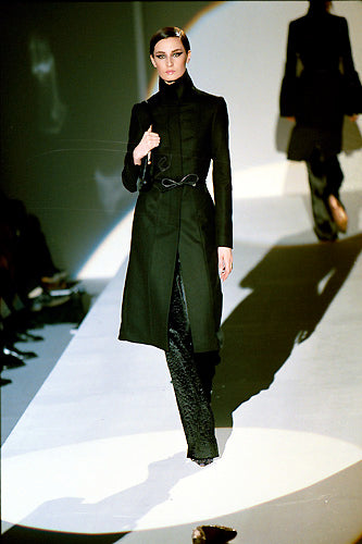 Gucci Fall 1999 runway Wool Coat by Tom Ford