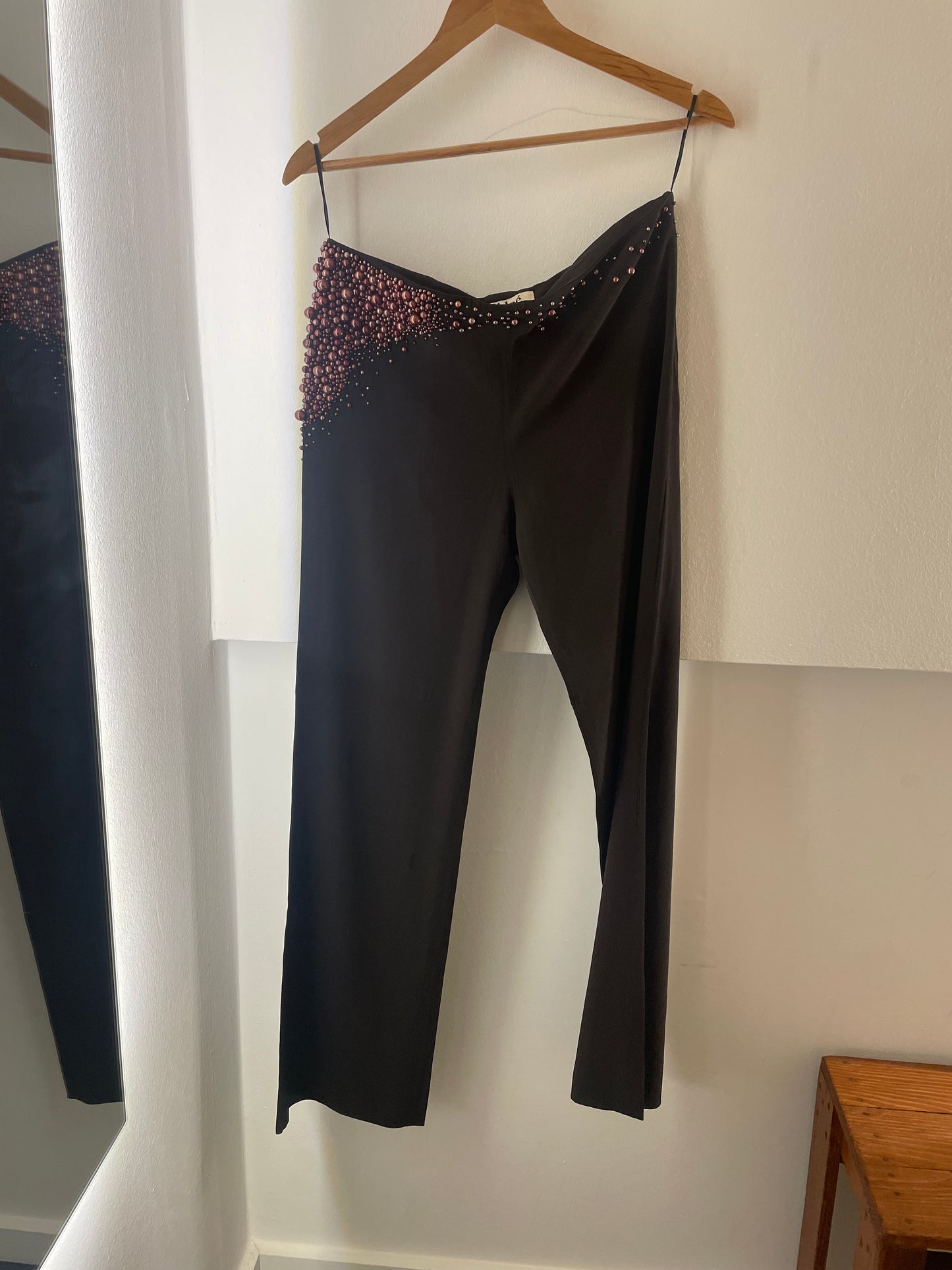 Chloe Fall 2001 Stella McCartney beaded pants