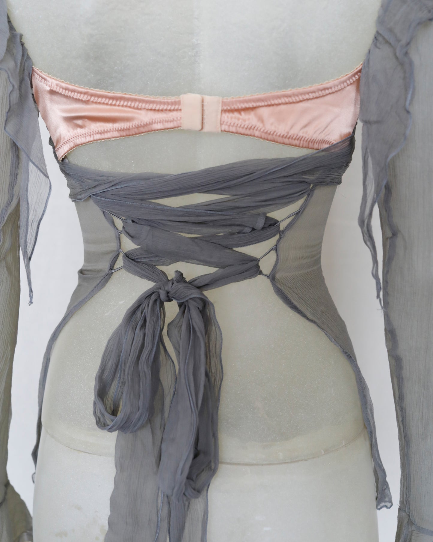 D&G Silk blouse with lacing