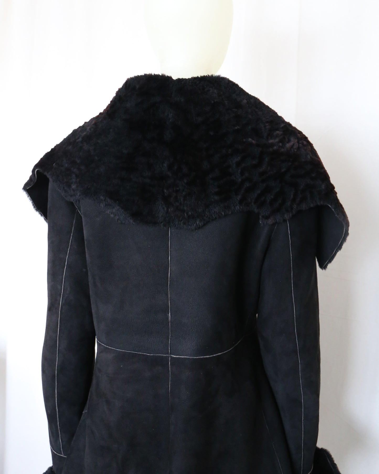 Roberto Cavalli runway Fall 1997 Shearling Coat