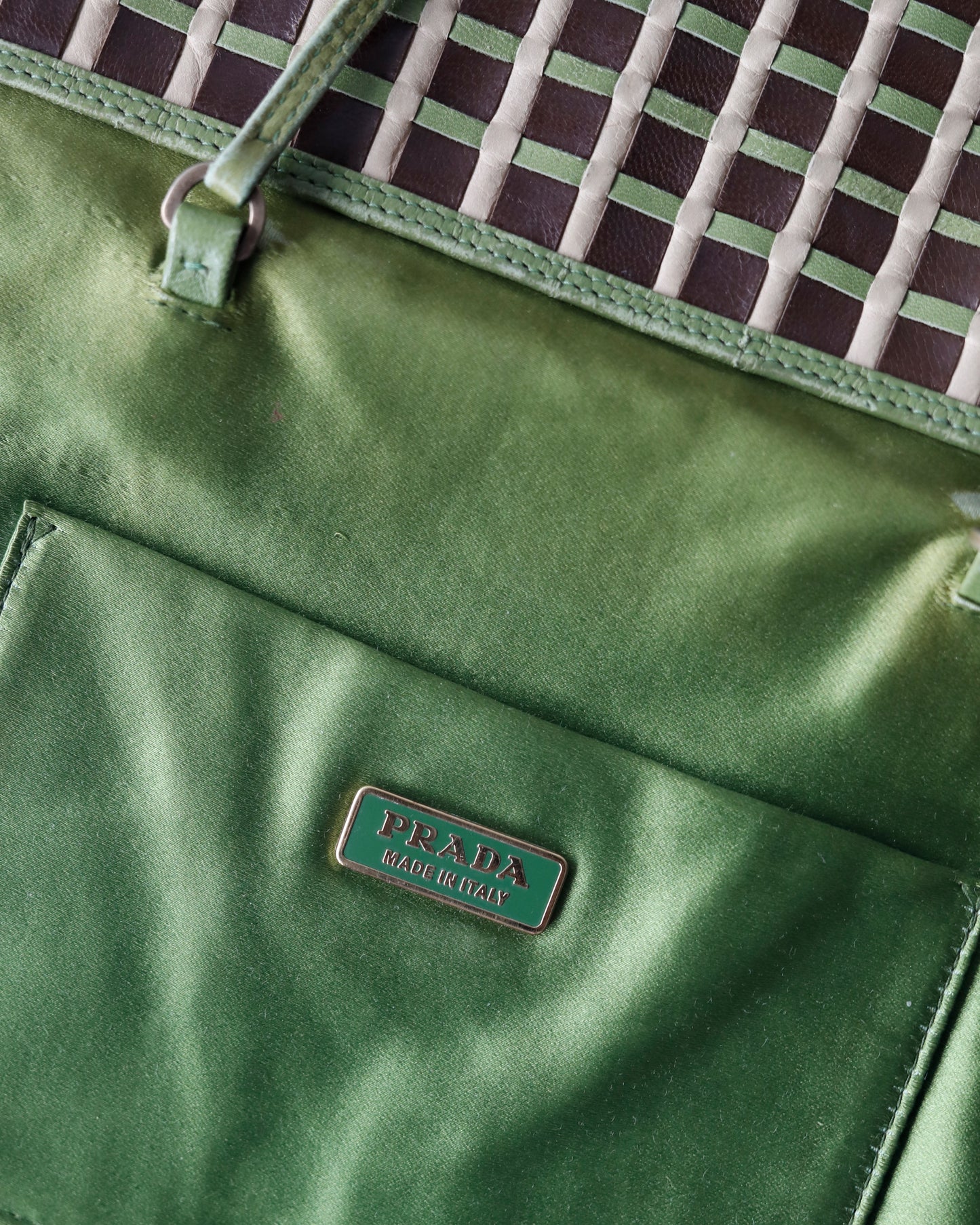 Small Vintage braided Prada Bag