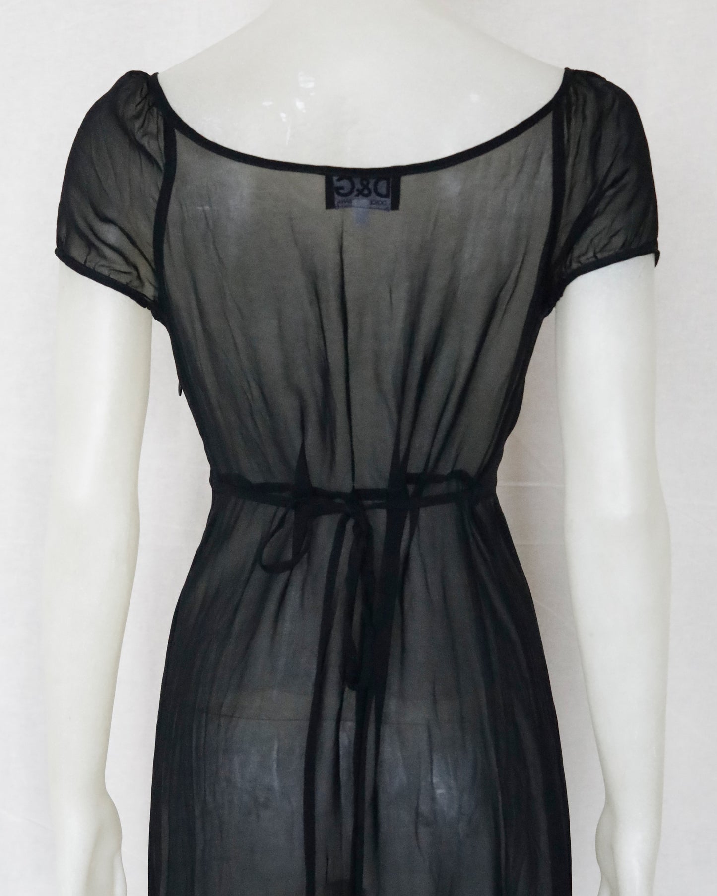 Vintage D&G transparent maxi Dress