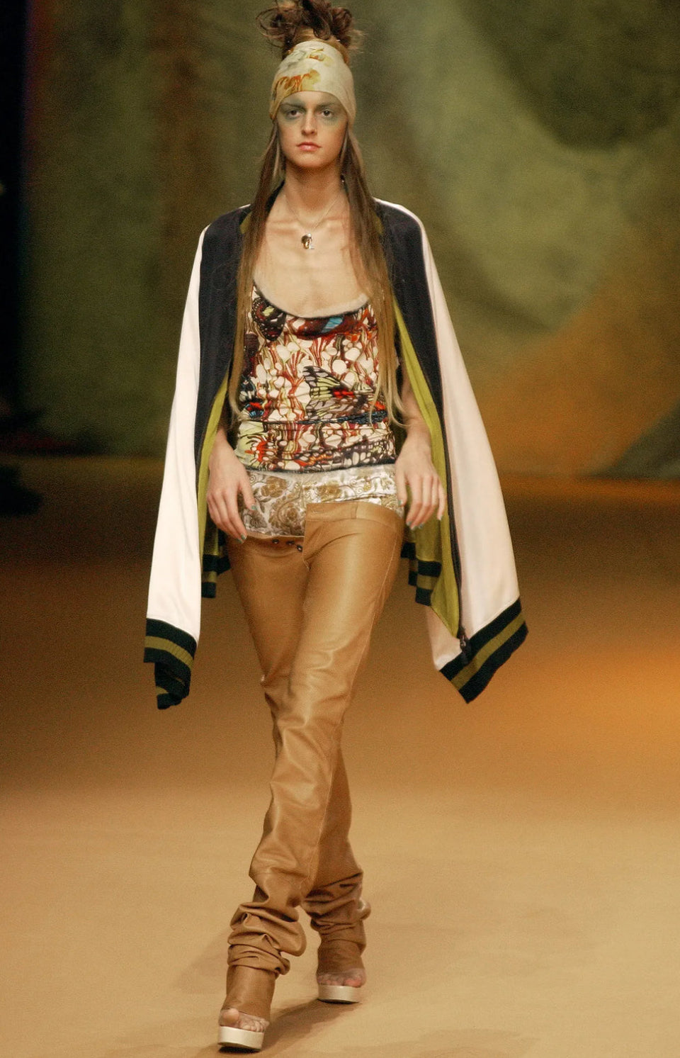 The Original Jean Paul Gaultier SS 2003 sleeveless ‚butterfly‘ dress
