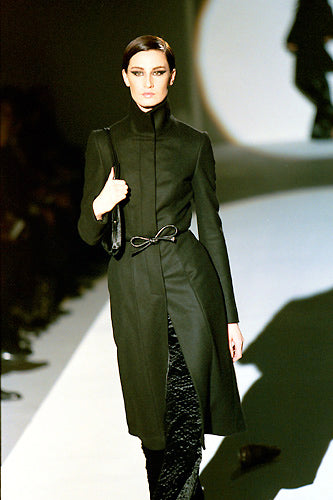 Gucci Fall 1999 runway Wool Coat by Tom Ford