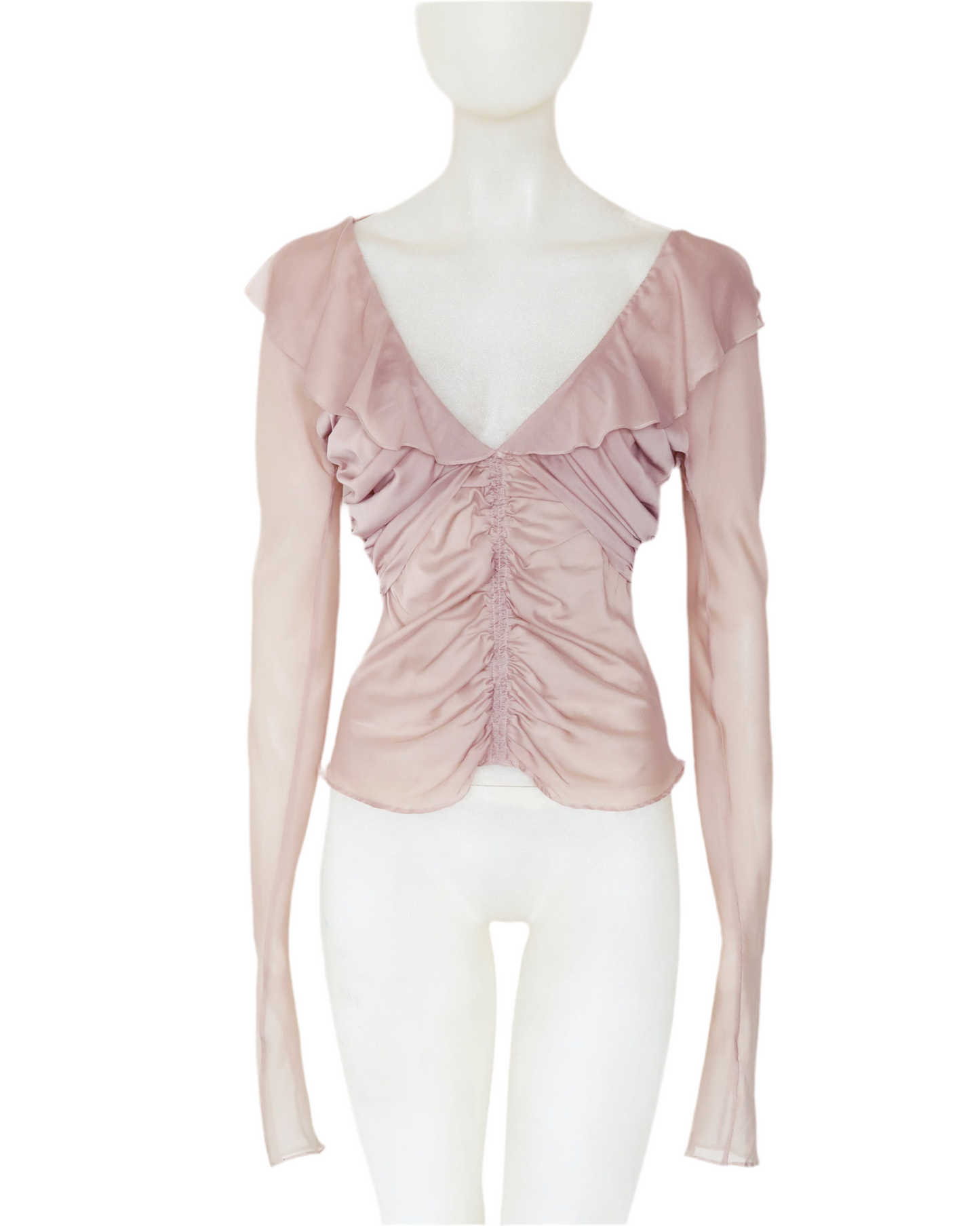 Fall 2003 Gucci by Tom Ford Silk Blouse