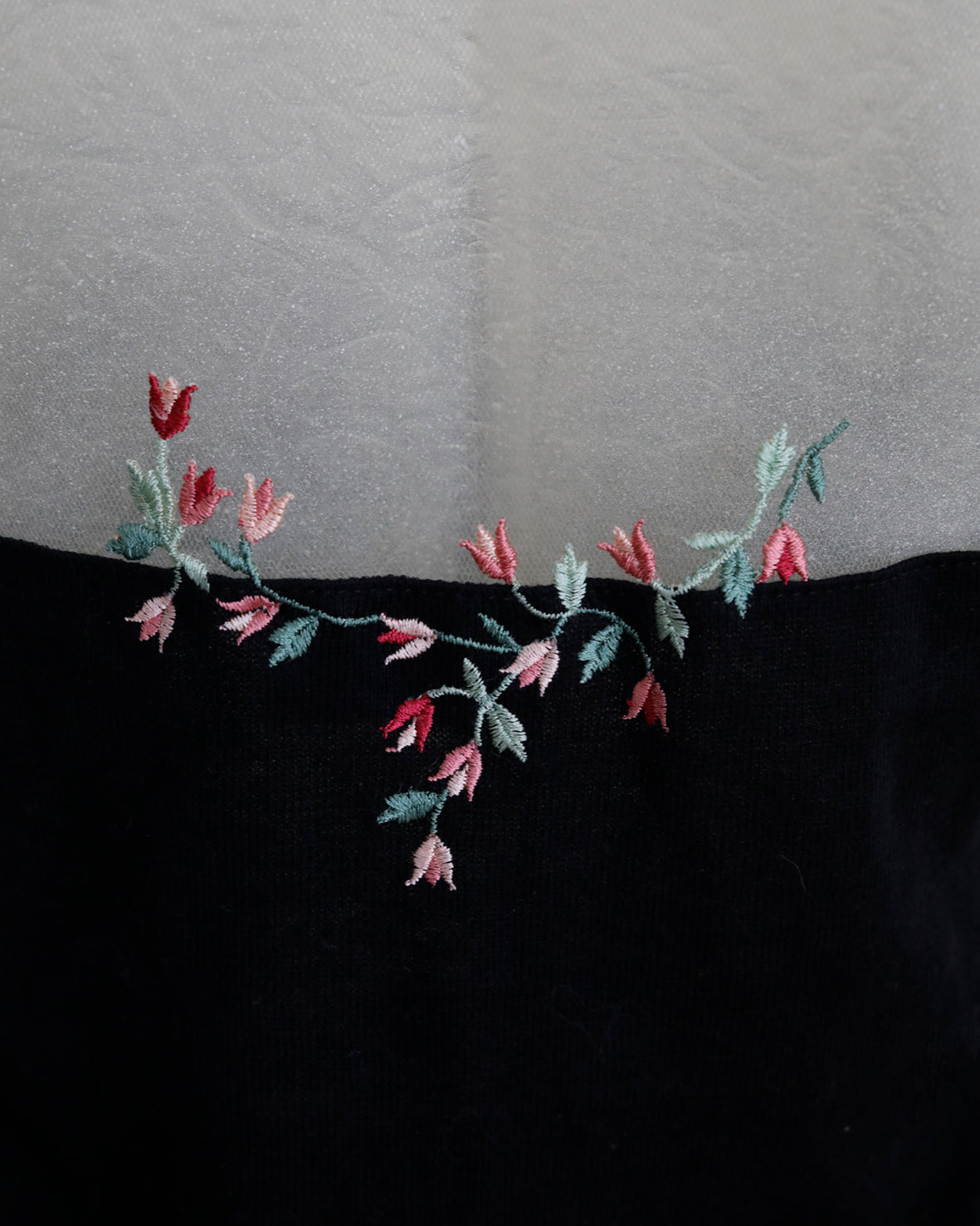 90ies Blumarine Top Mesh and Cotton