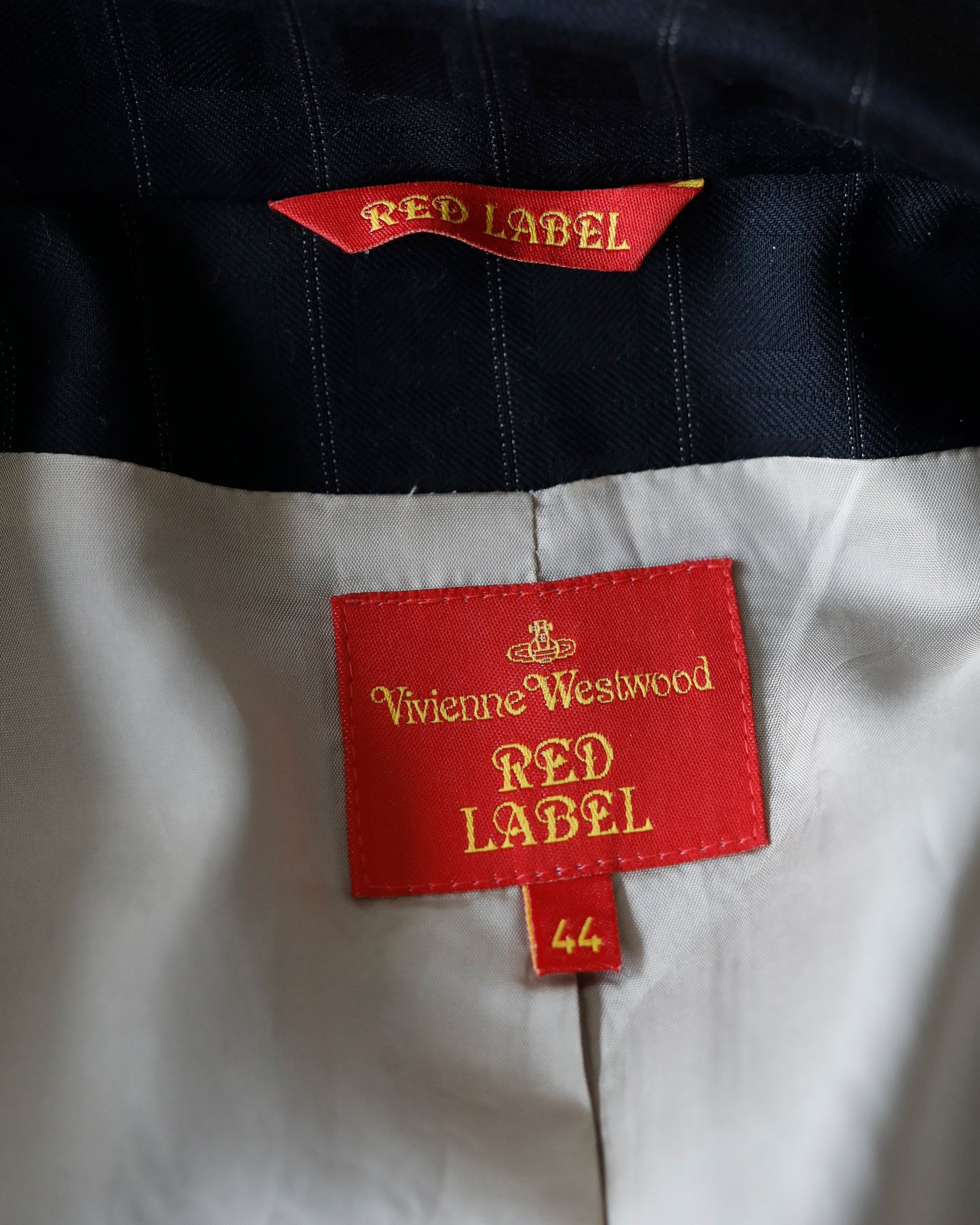 Asymmetrical pinstripes Vivienne Westwood Blazer