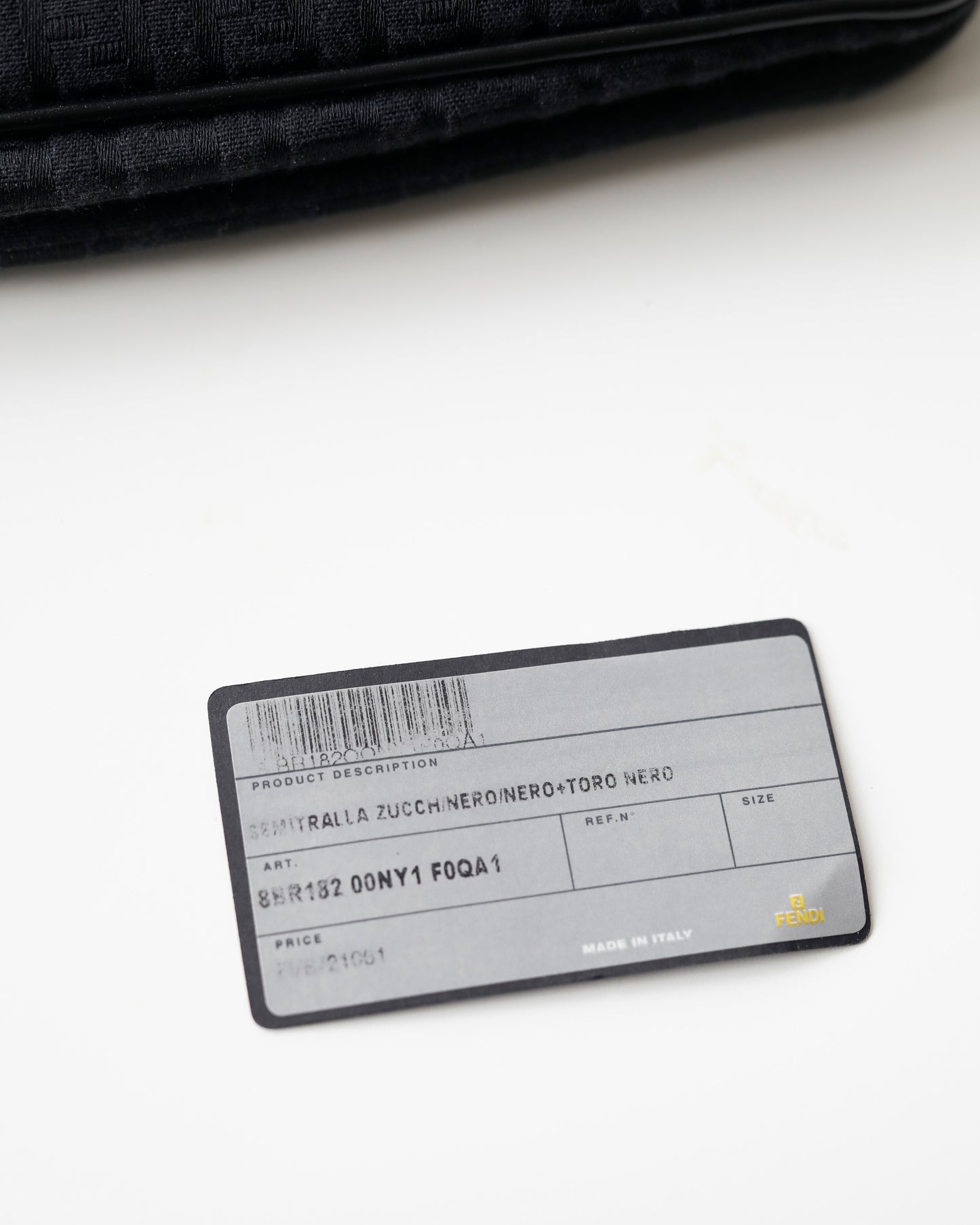 Vintage Fendi Zucca Canvas Bag