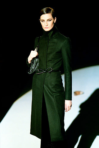Gucci Fall 1999 runway Wool Coat by Tom Ford