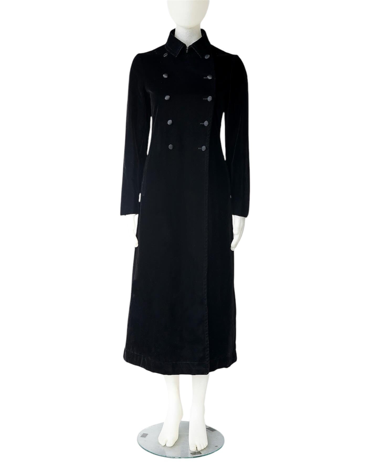 Miu Miu FW 1997 velvet Runway Coat