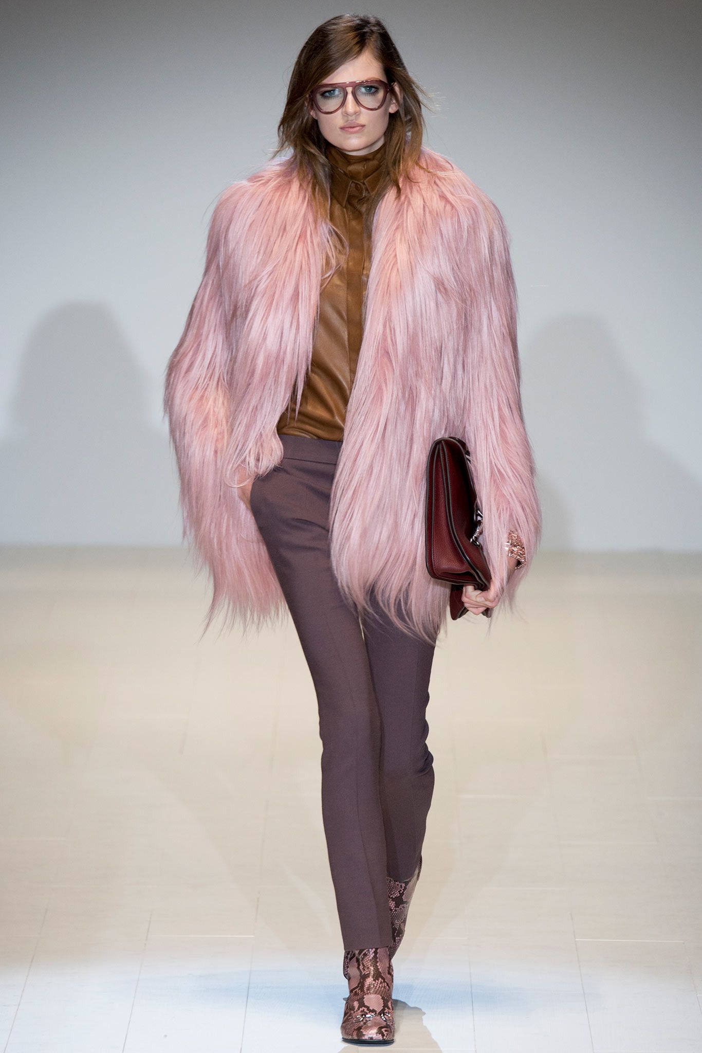 Gucci Fall 2014 Fur Yeti Jacket