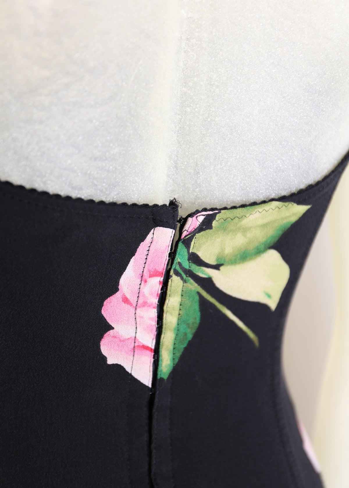 Dolce & Gabbana Spring 2003 Roses Corset Dress