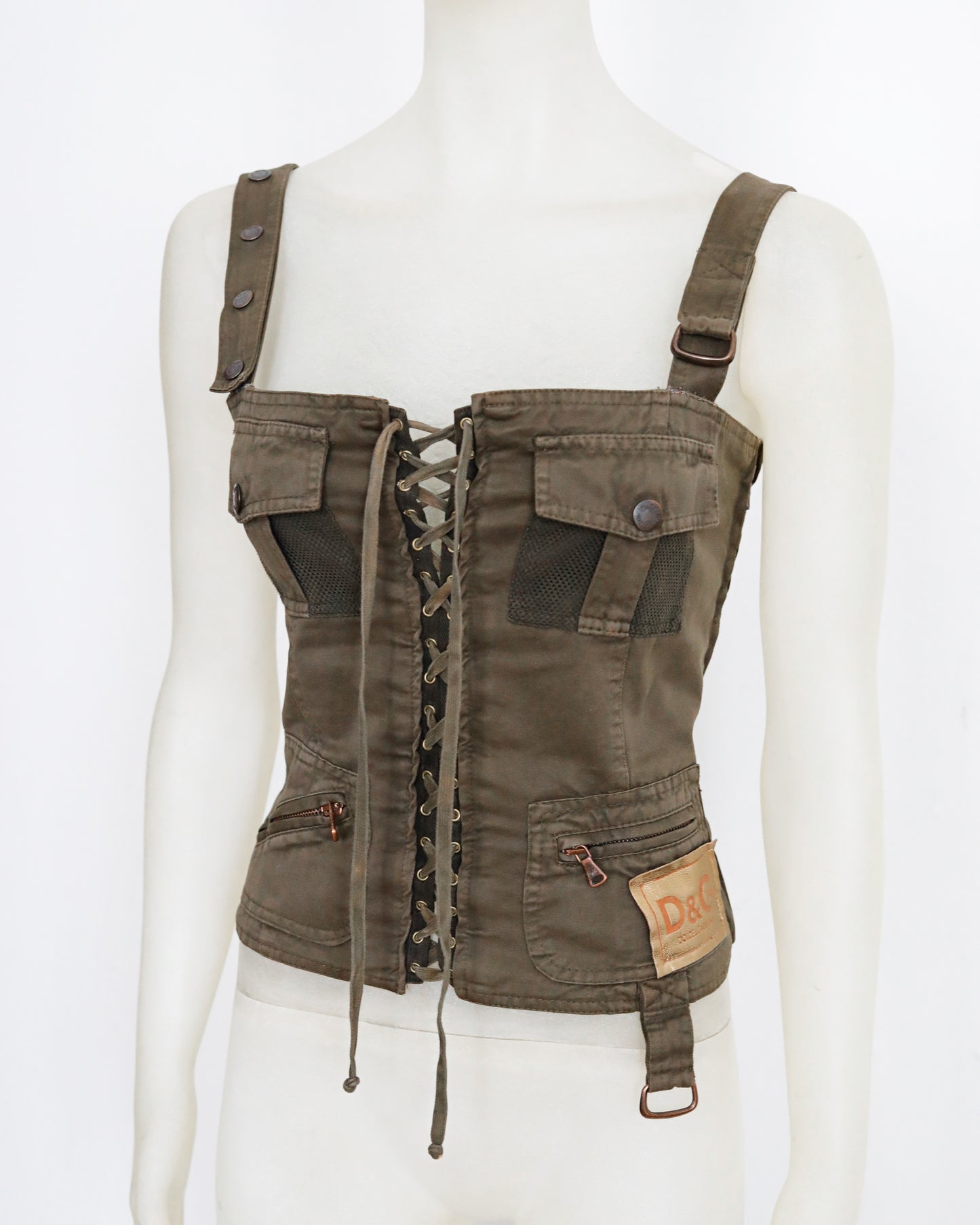 Dolce & Gabbana SS 2003 Technical Corset