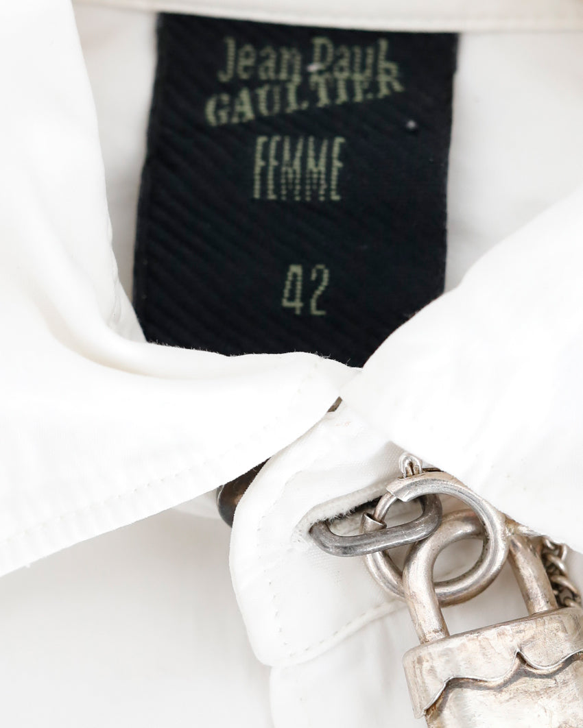 90ies Jean Paul Gaultier Lock & Chain Shirt