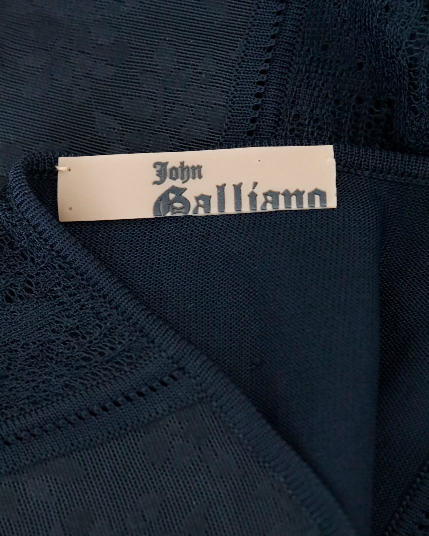 2003 John Galliano Knitted Dress