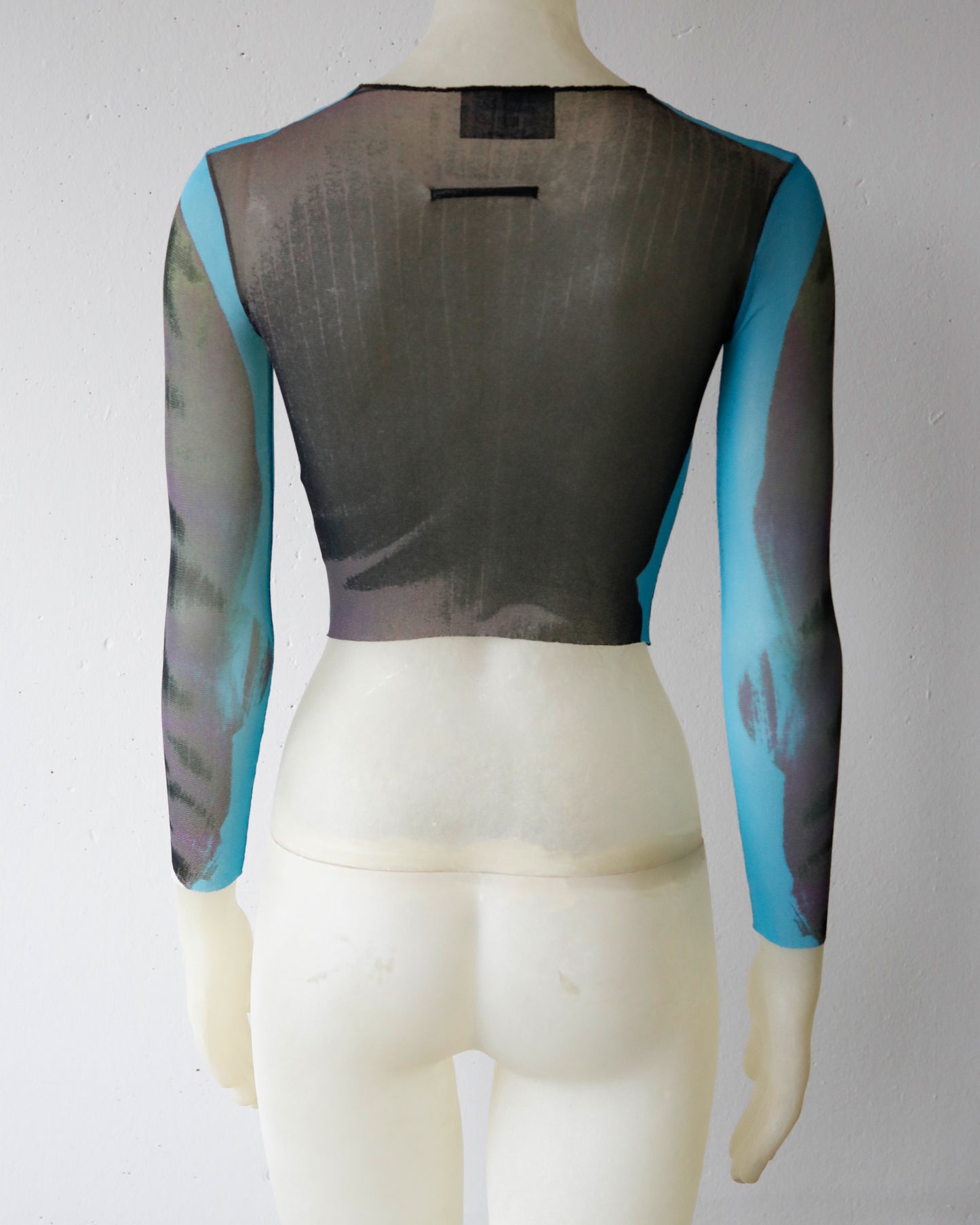SS 1997 Jean Paul Gaultier Trompe-l’œil Crop Long Sleeve