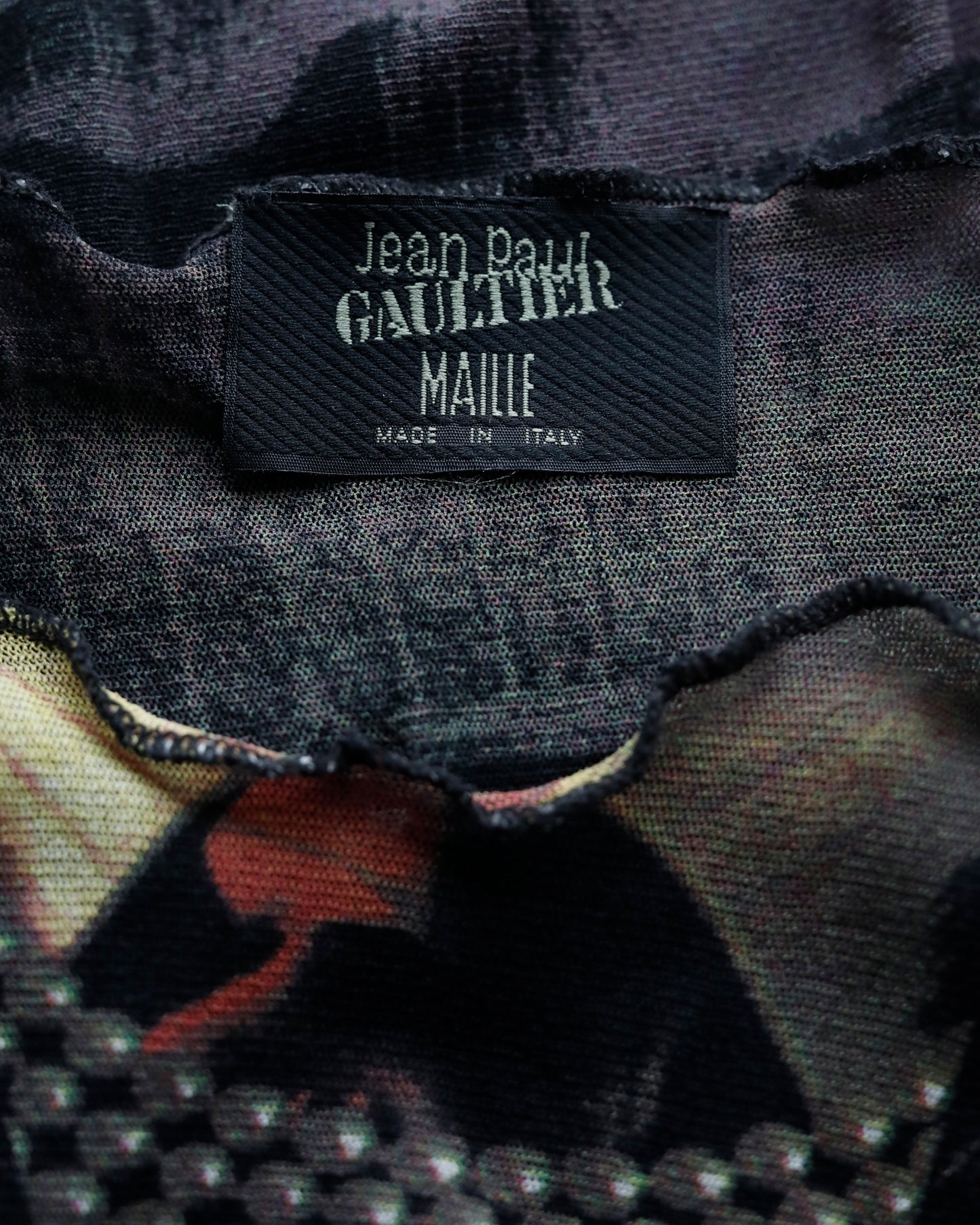 SS 1997 Jean Paul Gaultier Trompe-l’œil Crop Long Sleeve