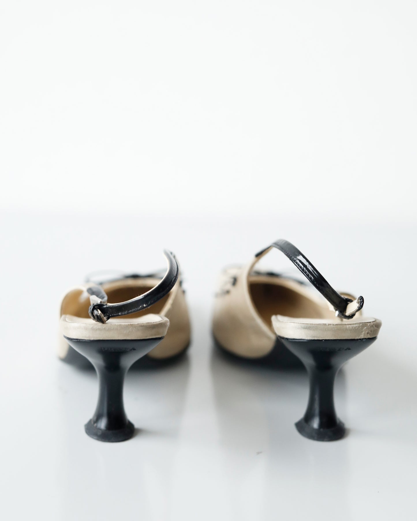 SS 2000 Sequin Prada kitten Heels