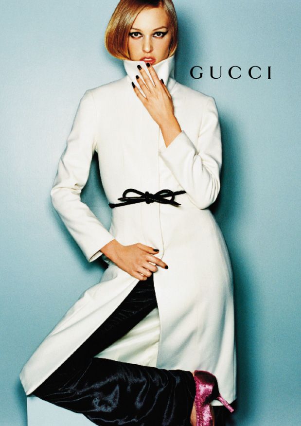Gucci Fall 1999 runway Wool Coat by Tom Ford