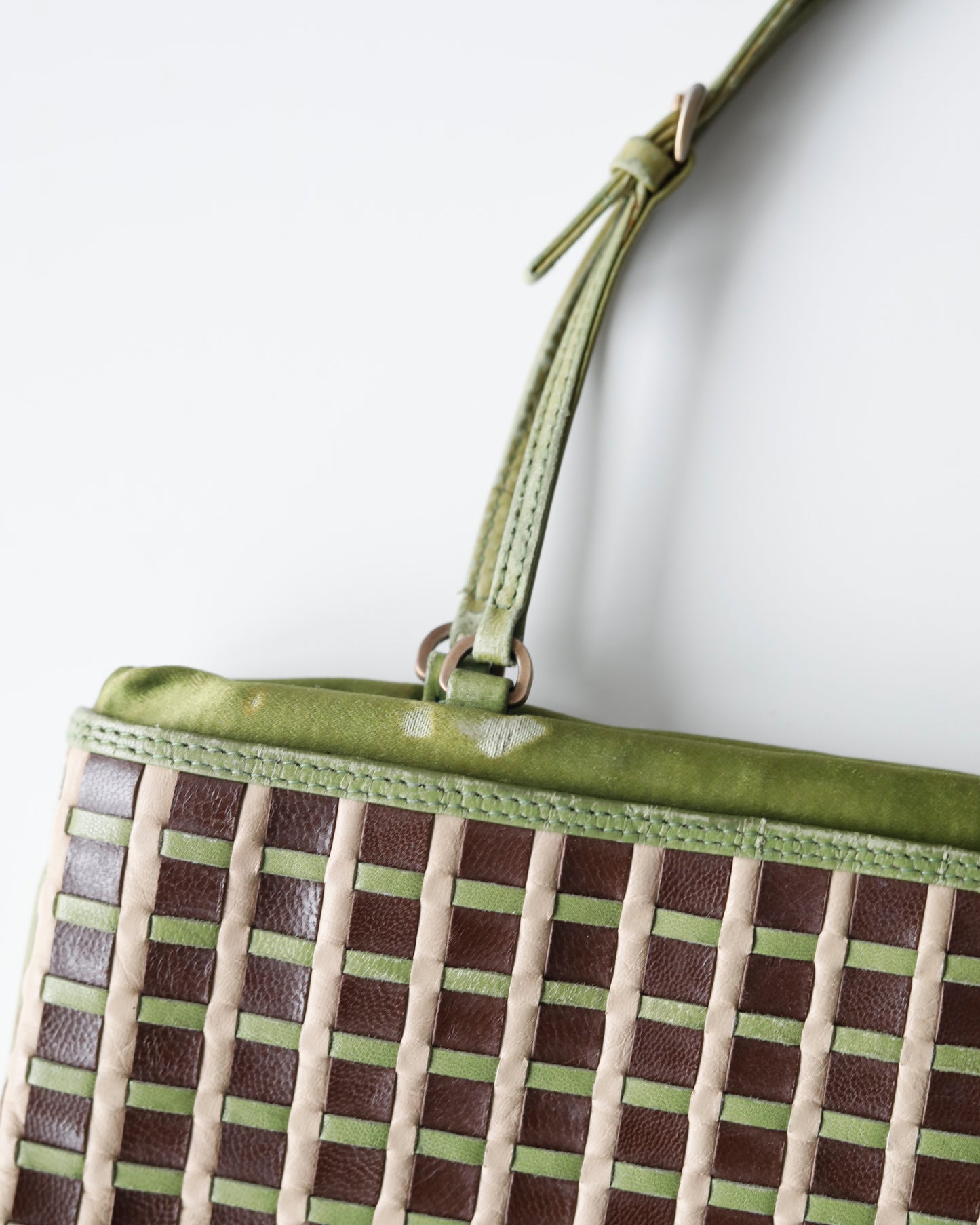 Small Vintage braided Prada Bag