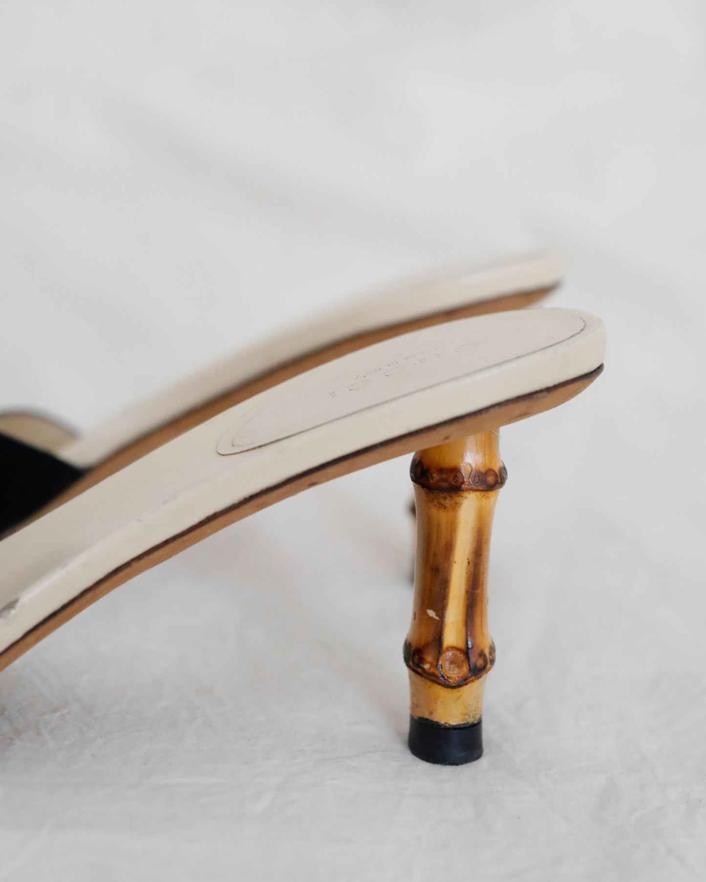 Gucci Tom Ford Bamboo Heel Shoes