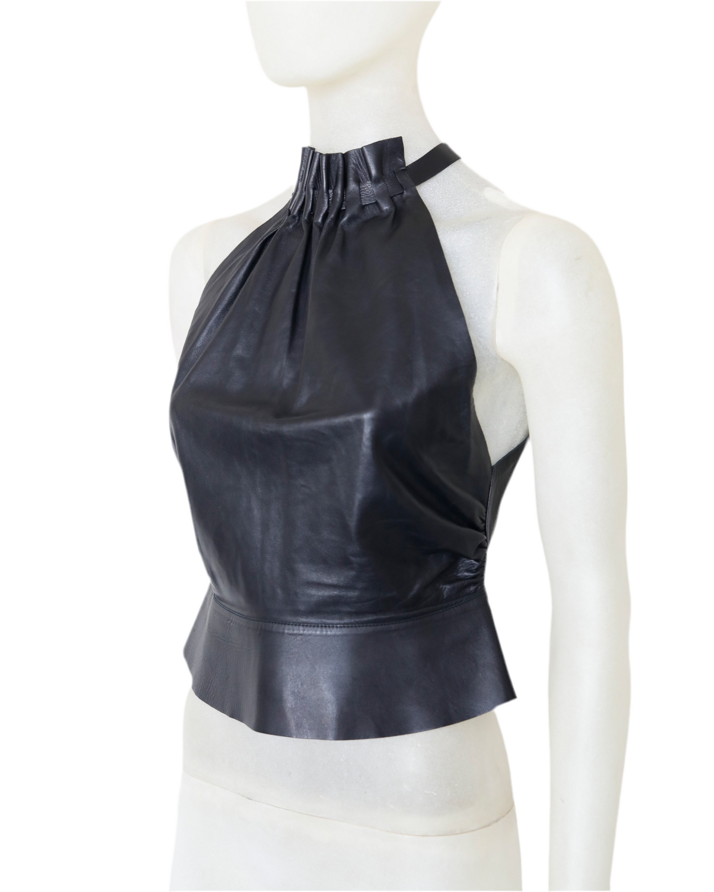 Gucci FW 1999 Runway Leather Top