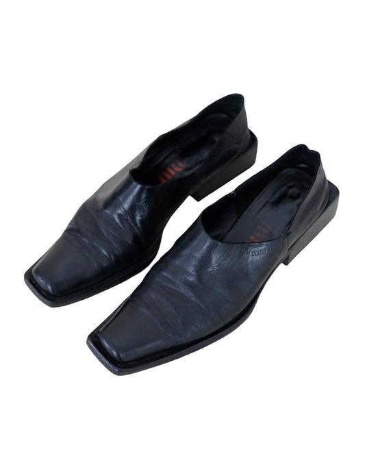 Vintage Miu Miu low cut cowboy shoes