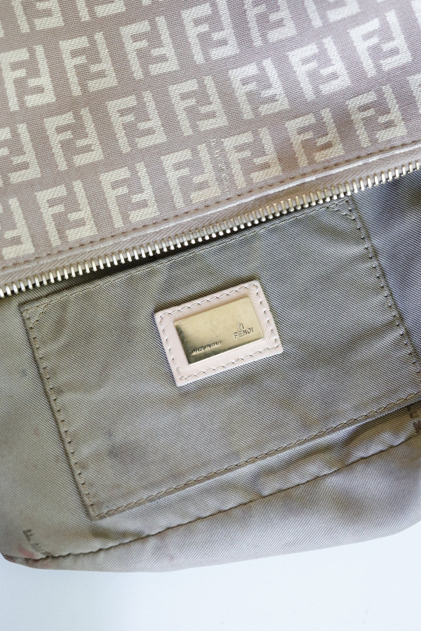 Vintage Fendi Zucca Mini Baguette