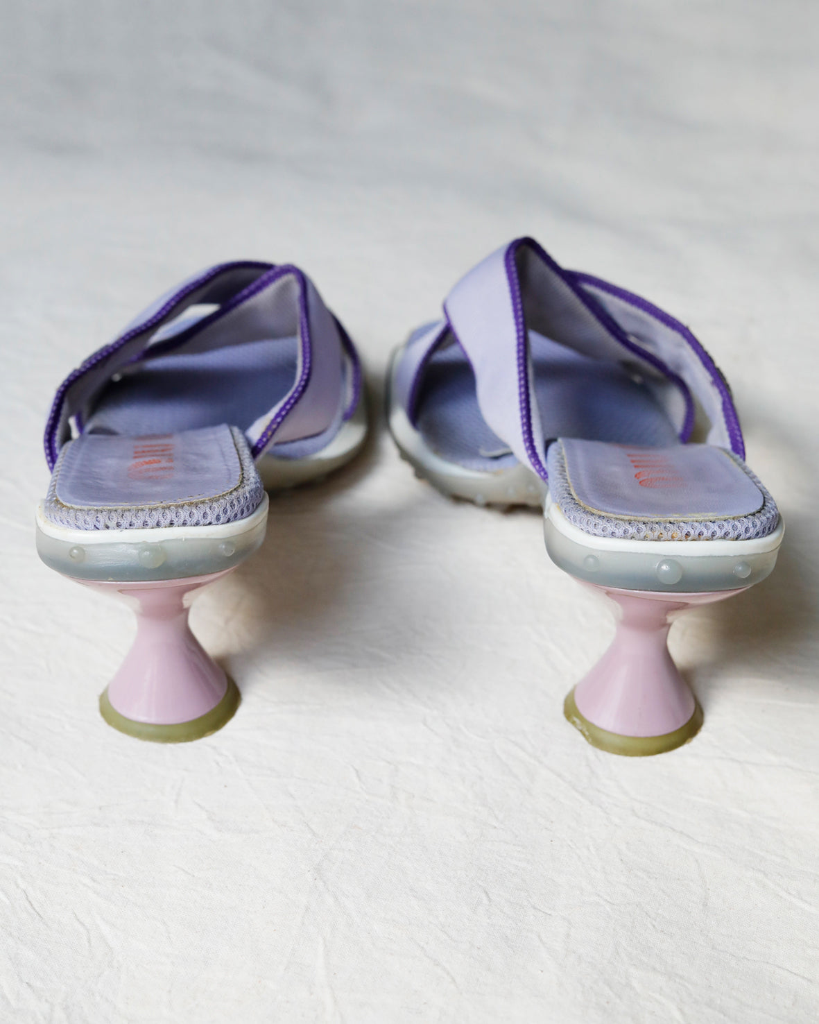 💜1999 Miu Miu Bubble Sole Mesh Heels 💜