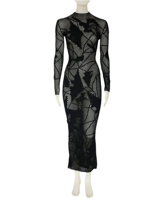 1990s Mugler knitted Dress