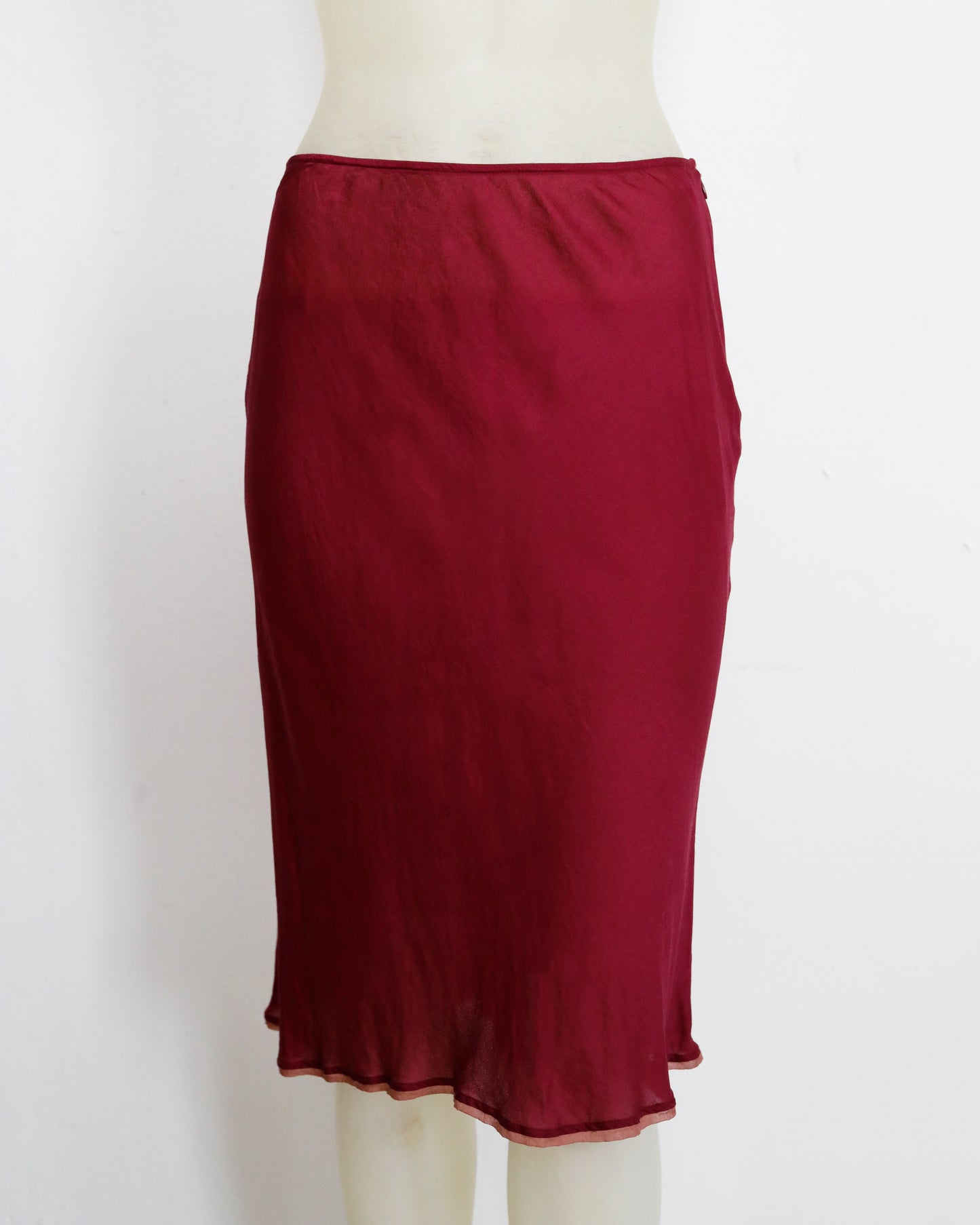 90ies Prada Silk Slip Skirt