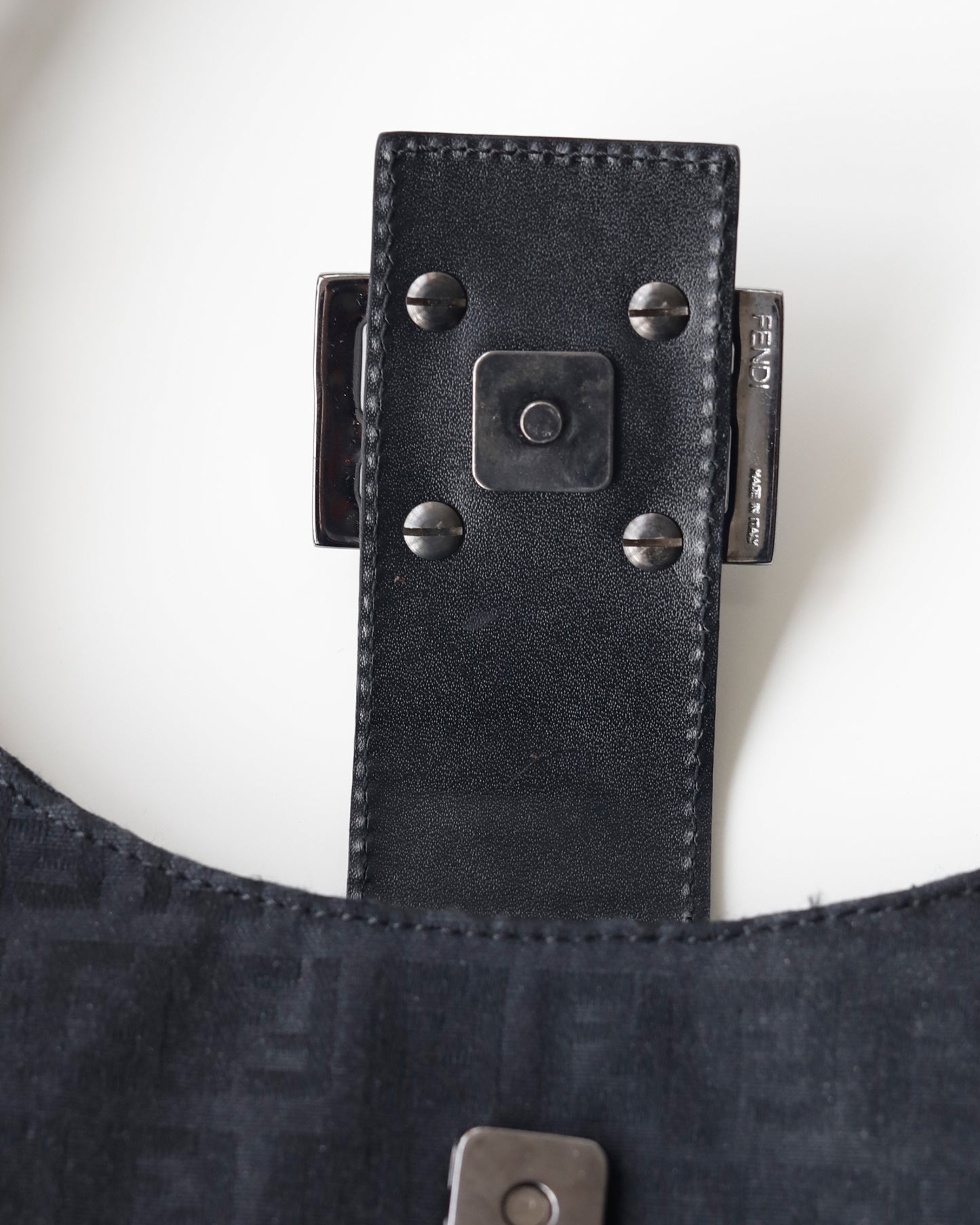 Vintage Fendi Zucca Canvas Bag