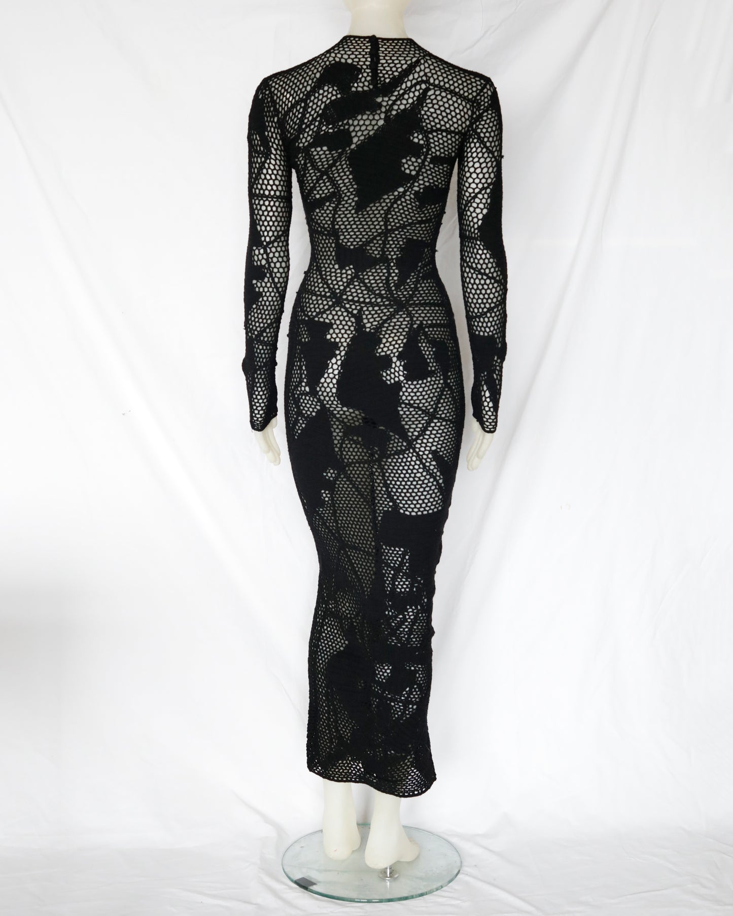 Vintage Mugler crocheted Dress
