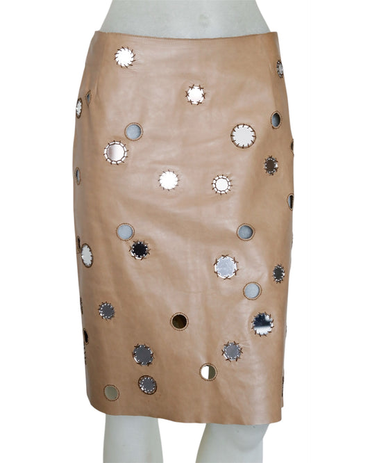 S/S 1999 Prada Mirror Skirt