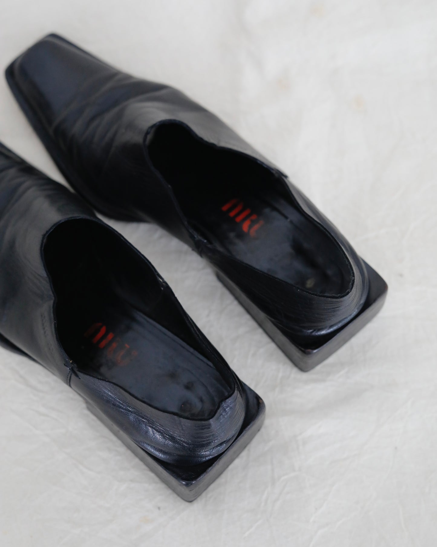 Vintage Miu Miu low cut cowboy shoes