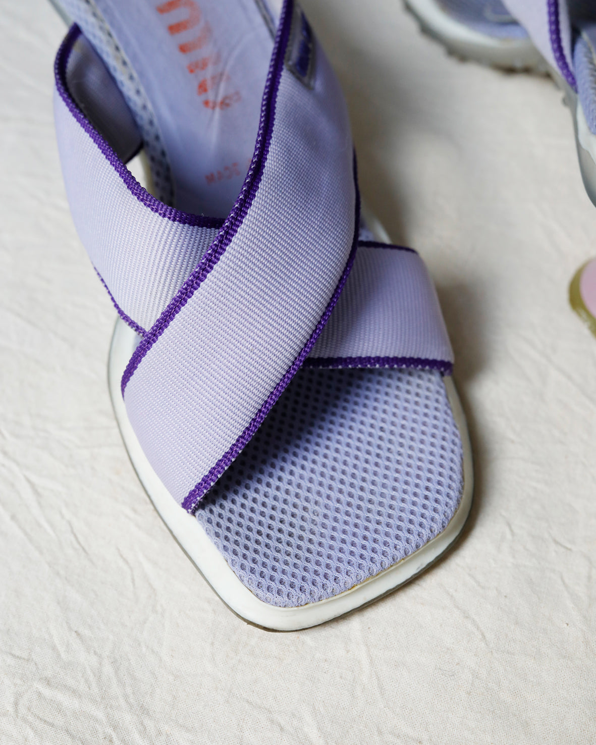 💜1999 Miu Miu Bubble Sole Mesh Heels 💜