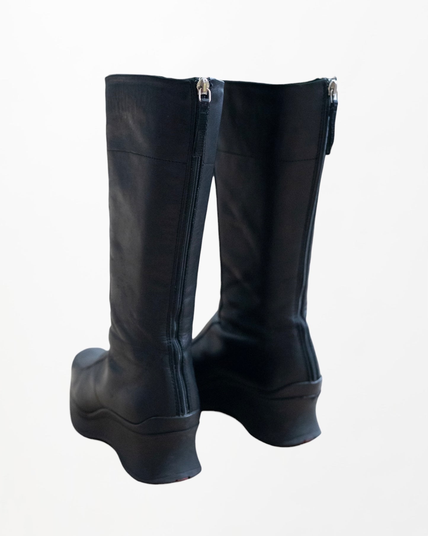 90ies Prada plateau boots