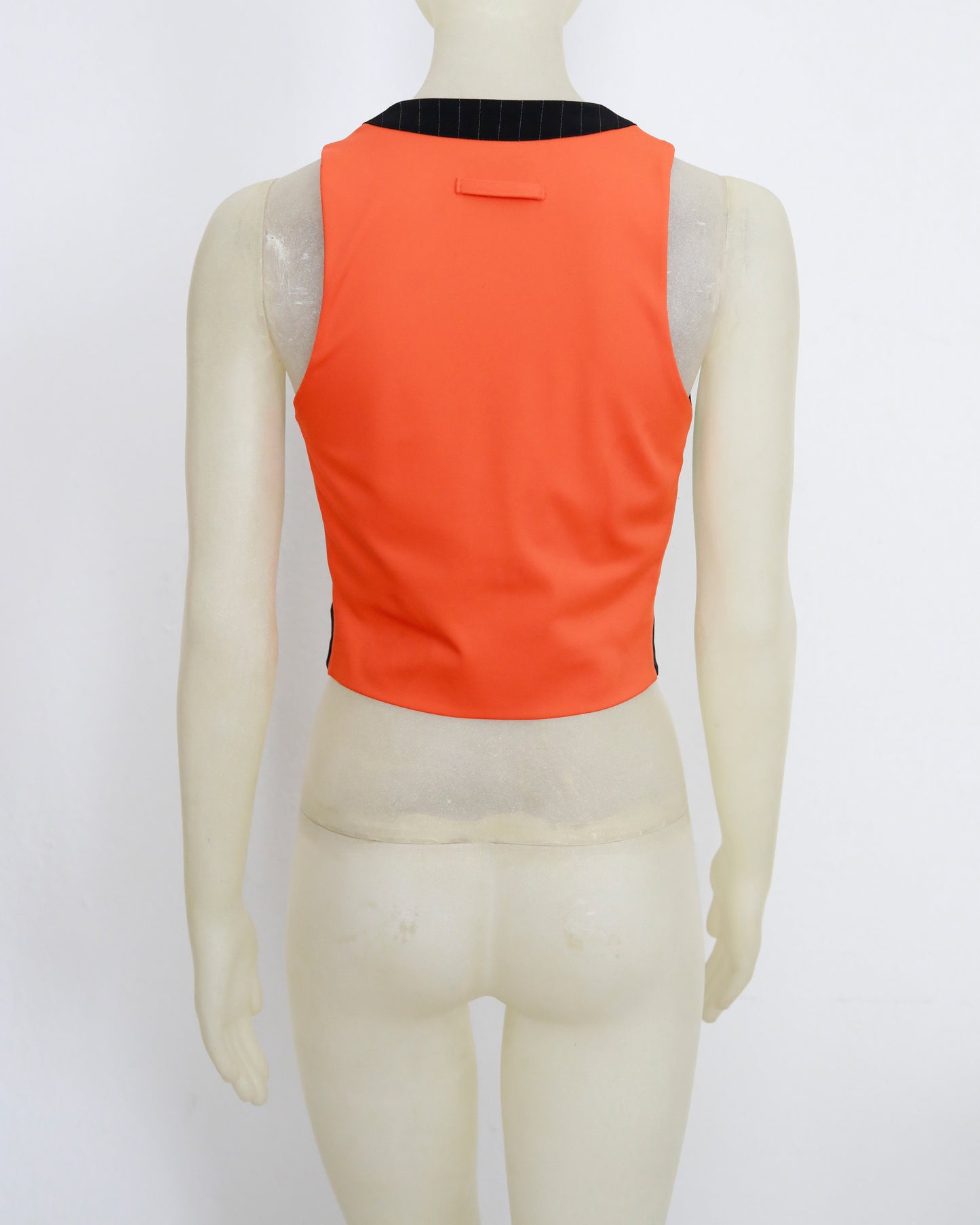 1990s Jean Paul Gaultier pinstripes vest