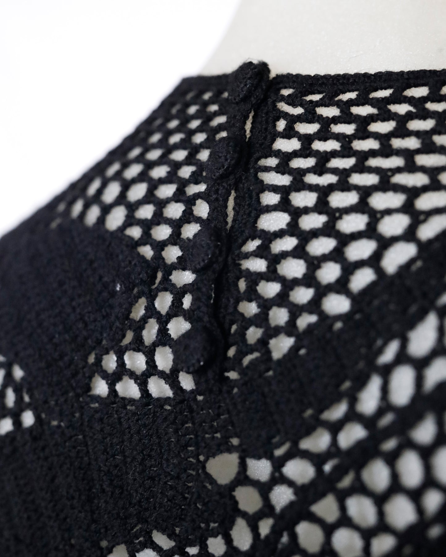 Vintage Mugler crocheted Dress