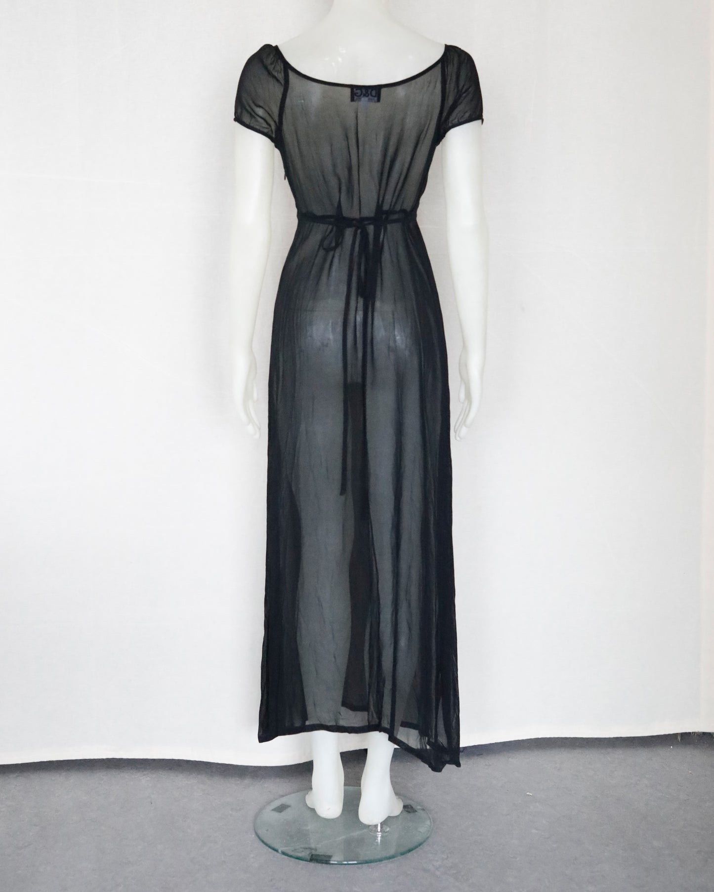 Vintage D&G transparent maxi Dress