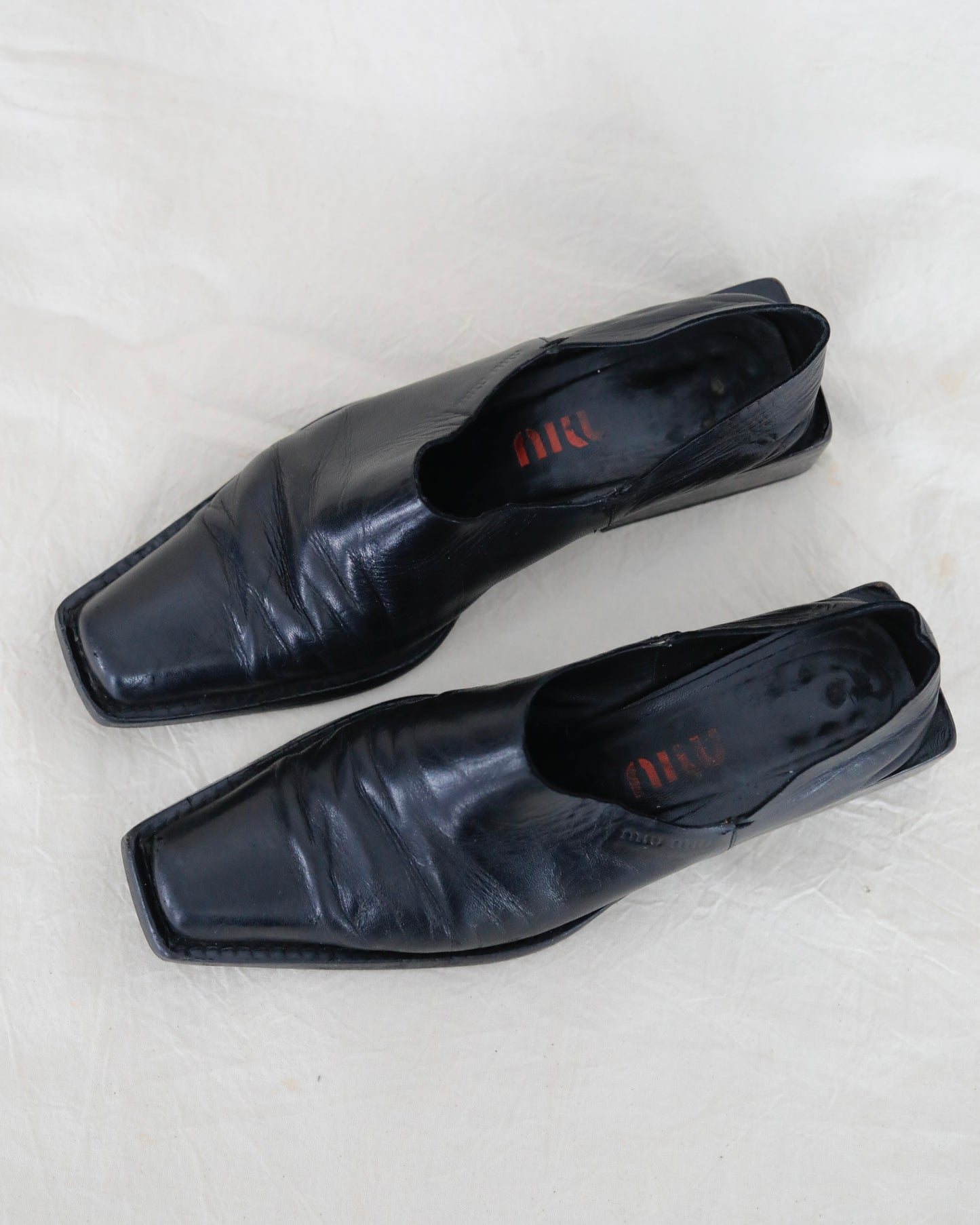 Vintage Miu Miu low cut cowboy shoes