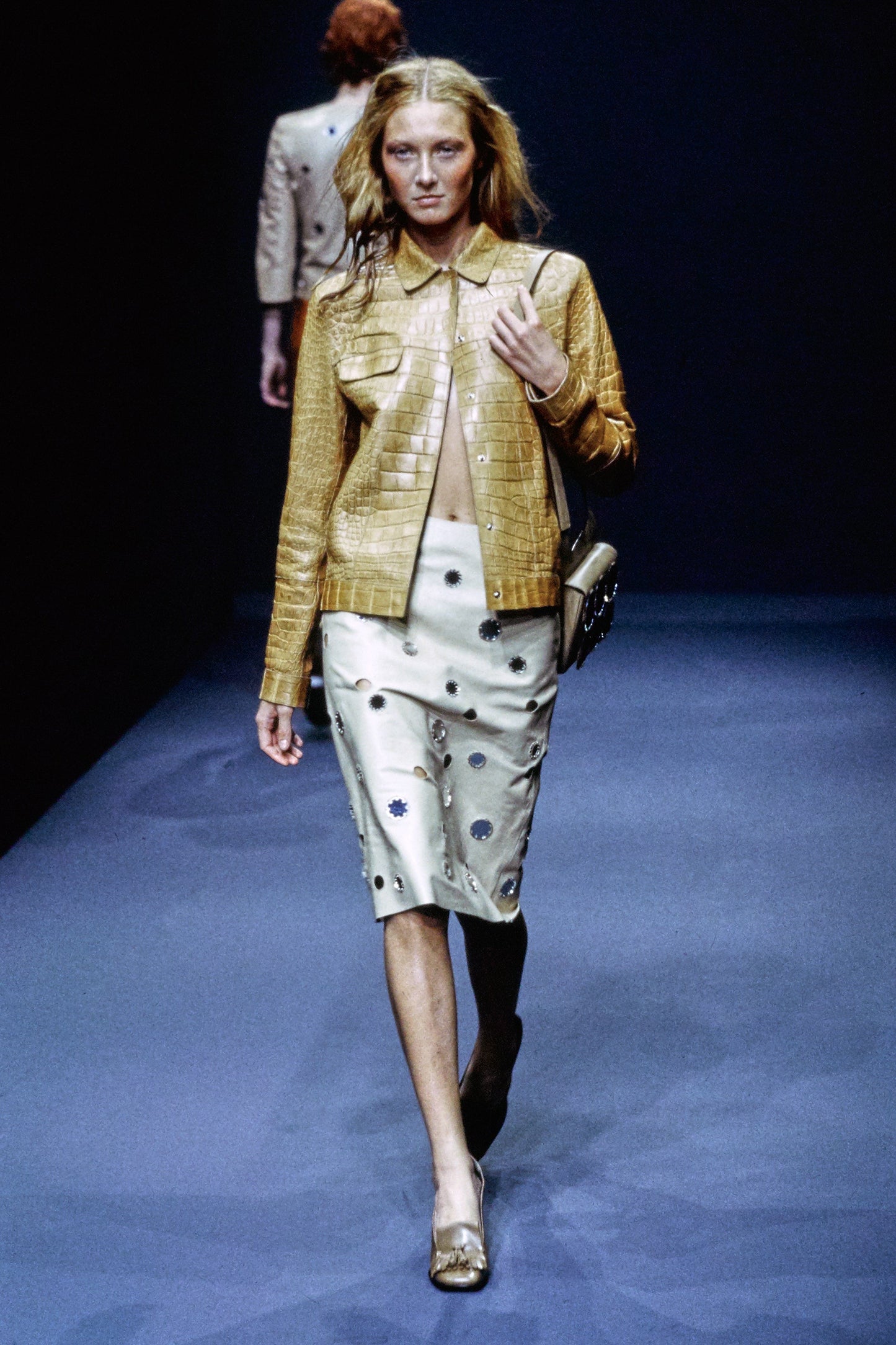 S/S 1999 Prada Mirror Skirt