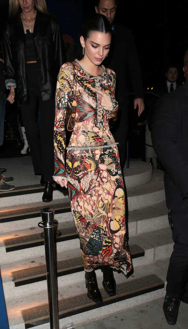 The Original Jean Paul Gaultier SS 2003 sleeveless ‚butterfly‘ dress