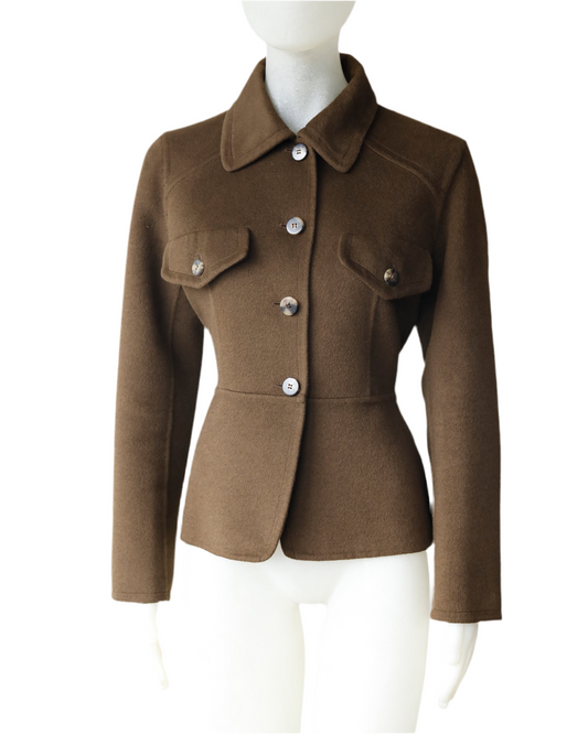Prada FW 1993 Runway Cashmere Jacket