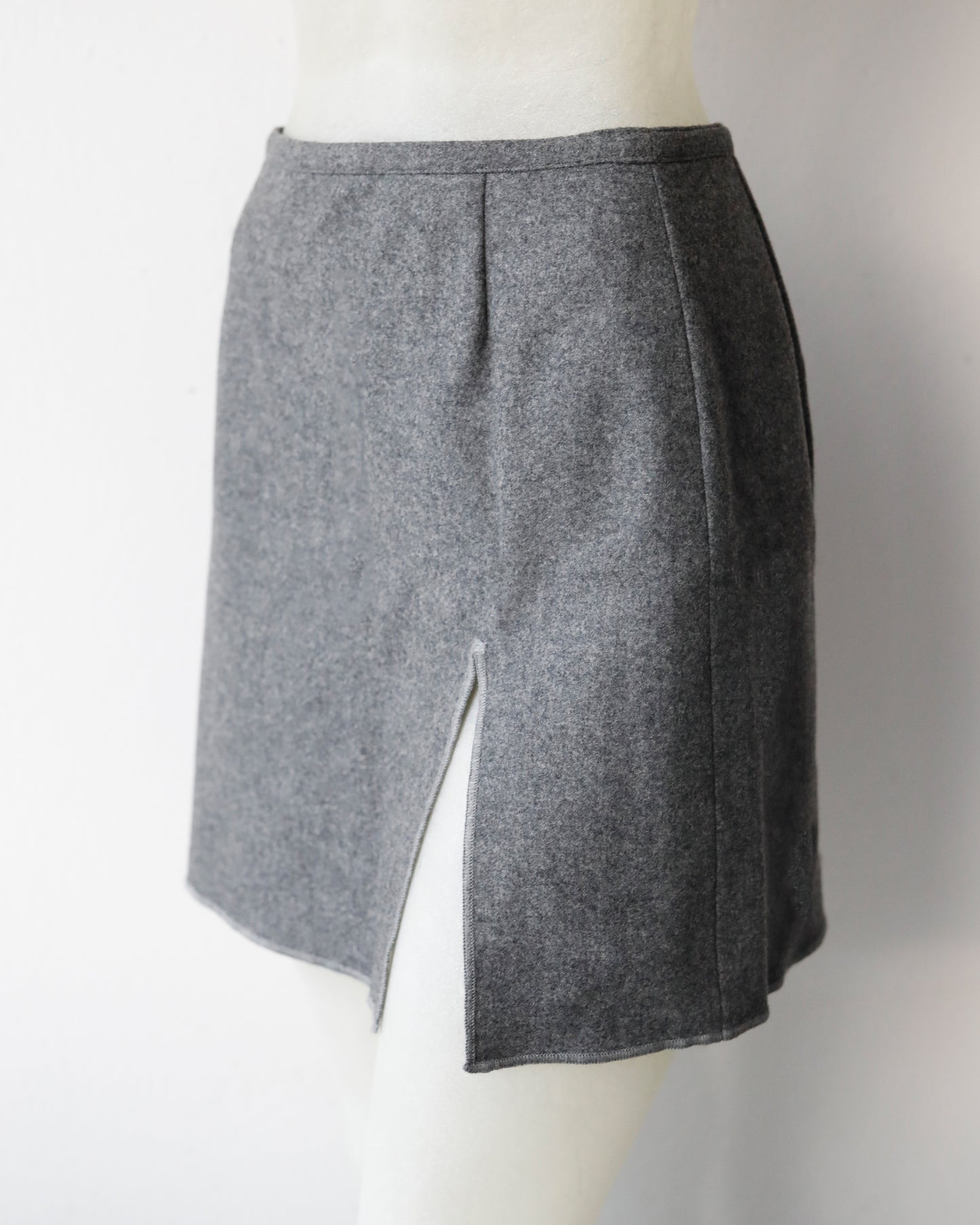 Miu Miu FW 1997 runway Wool Skirt